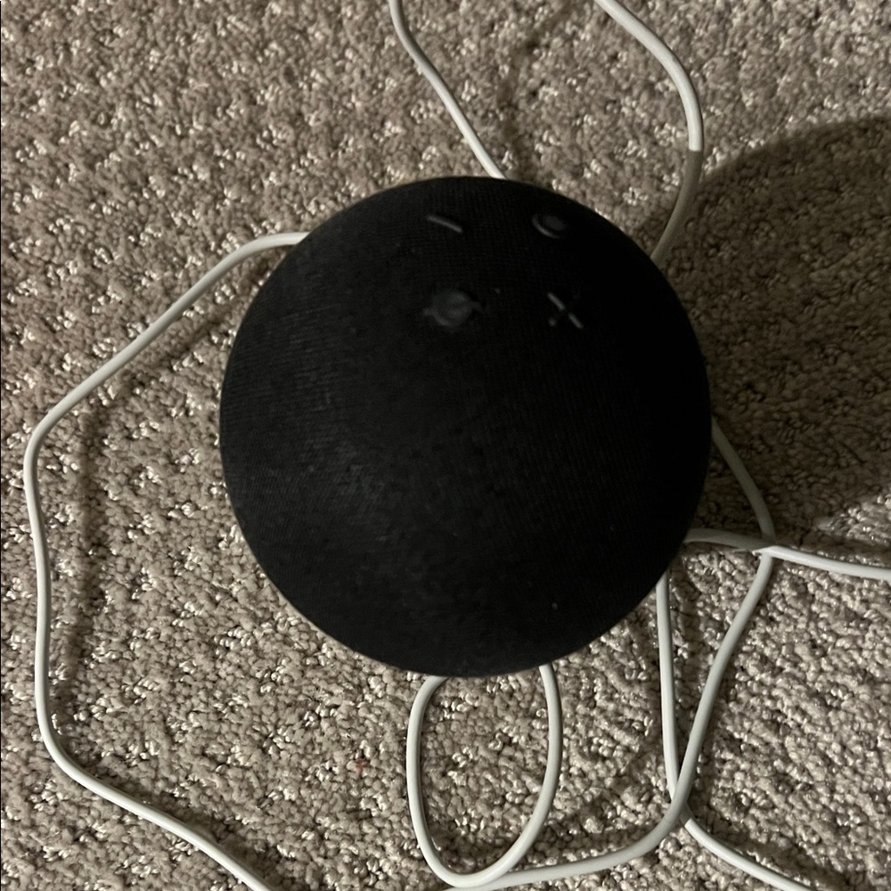 Echo dot (Alexa) Speaker with White Cord